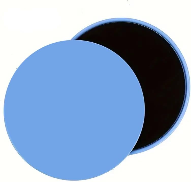 Discos deslizantes de doble cara para fitness, yoga y pilates, di...