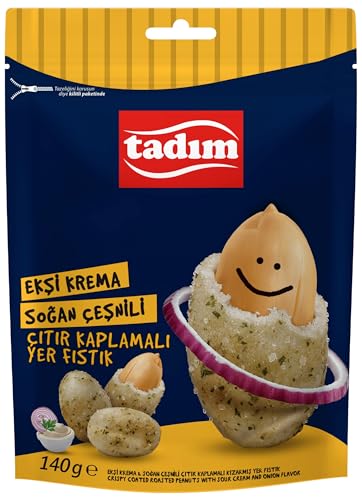 Yer Fıstığı Çıtır Kaplamalı Ekşi Krema&Soğan 140 g