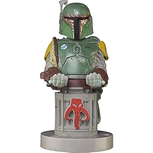 Exquisite Gaming Boba Fett Cable Guys Mobile Phone and Controller Holder – Not Machine Specific , Green