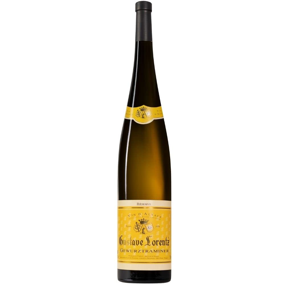 Vin d'Alsace Aoc | Gewürztraminer Réserve Magnum | 2020 | Gustave Lorentz | Vino bianco | Alsazia | Francia | 1500 ml