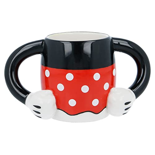 Minnie Mouse 90170 Tazza in ceramica 3D, non applicabile, Multicolore