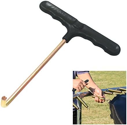 SANJOIN Trampoline Spring Pull Tool (T-Hook) (1 Pack)