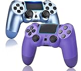 AUGEX 2 Pack Game Controllers Compatible for P-4,Wireless Controller Work with P-4 Console;AUGEX...