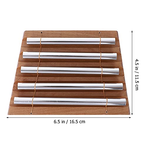 Generic Chime 5 - Opmerking Hand Chime Percussie Muziekinstrument Meditatie Bell Chime Herinneringsbel voor gebed, Yoga… - Image 8