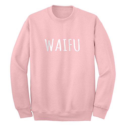 Indica Plateau Crew Waifu Medium Light Pink Sweatshirt