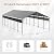 Greesum 20x30FT Heavy Duty Metal Carport with Side Support Rods, Car Port with Vertical Steel Roof for All-Weather Use, Canopy Shelter for Car, Pickup Trucks, Party, Boats, Black