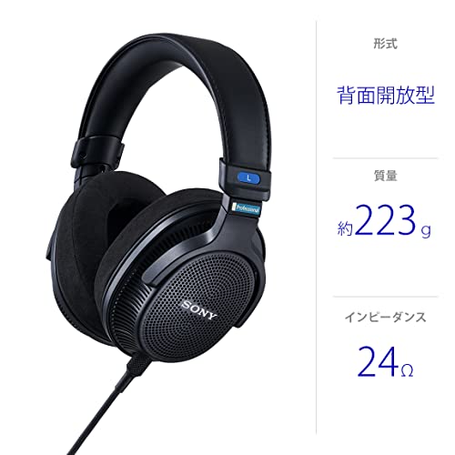 open back reference headphones Package product image