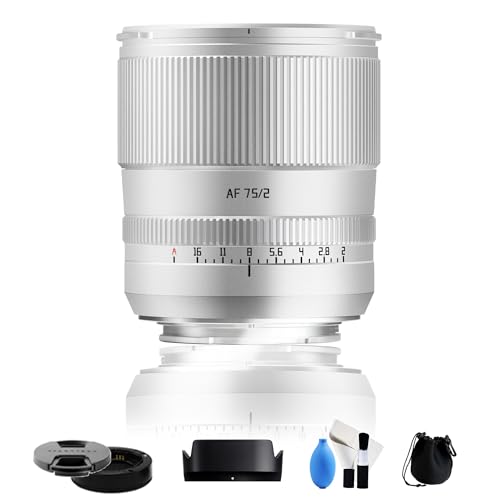 Amazon | TTArtisan 75mm F2 シルバー L フルフレーム オート