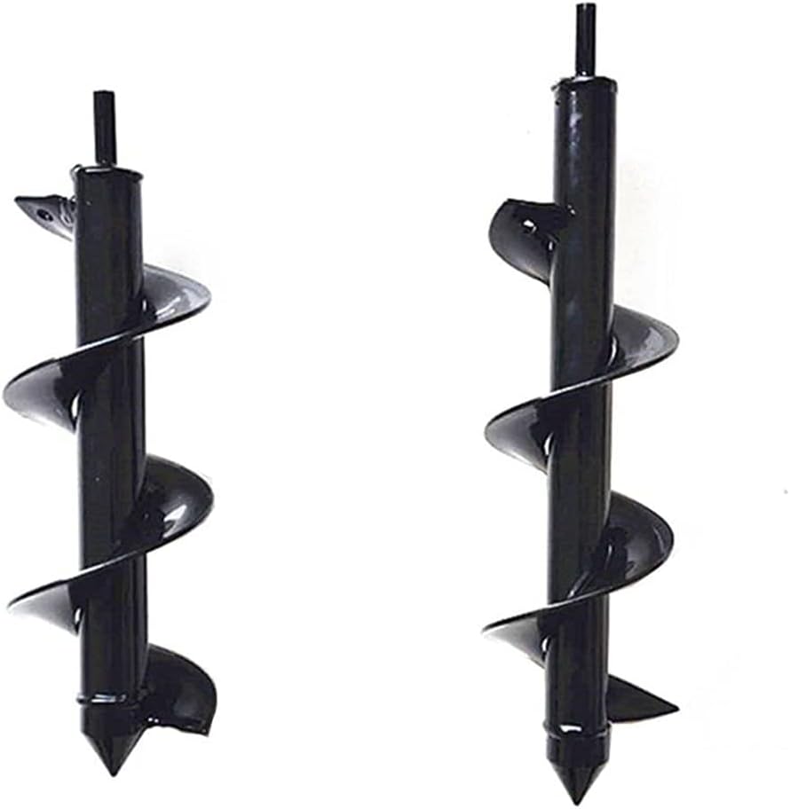ZTBH Power Tool Accessories 1pcs Earth Auger Hole Digger Tool, Garden Planting Machine Drill, Garden Auger Yard Tool pawer Tool Accessories Set (Color : 4cmx45cm)