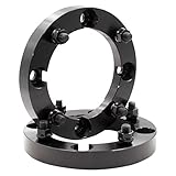 Wheel Accessories Parts 2 Pcs ATV UTV Wheel Spacers 4 on 156mm 4x156mm 1.00 Inch Thick 130mm Hub 3/8' Thread Stud Fits Polaris