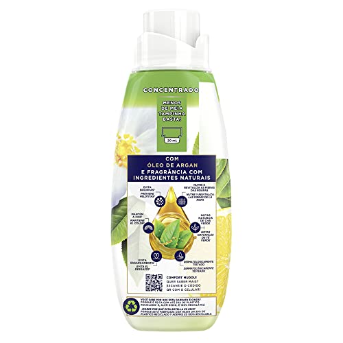 Amaciante Concentrado Comfort Detox 500 ml