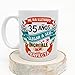 Imagen de MUGFFINS Tazas 35 Cumpleaños