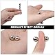 EXCEART 4 Stücke Magnetische Nippelklemmen Magnetkugeln Nippelklammern Brustklammern Brustwarzenpiercing Brust Nippel Klemmen für Damen Herren Paare Liebhaber Erwachsene SM Spiele
