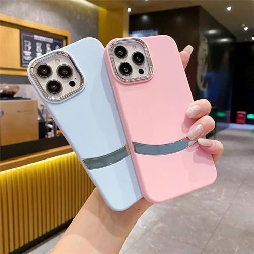 Coque iPhone 15 Pro antichoc TPU mince avec coque pare-chocs métal - 4