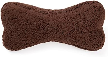 Bone Pillow & Bone Pillow for Neck Sleep,Travel Pillow Shaped Bone Neck and Neck Pillow for Recliner. Lumbar Support Pillow for Couch Office Chair.(Brown)