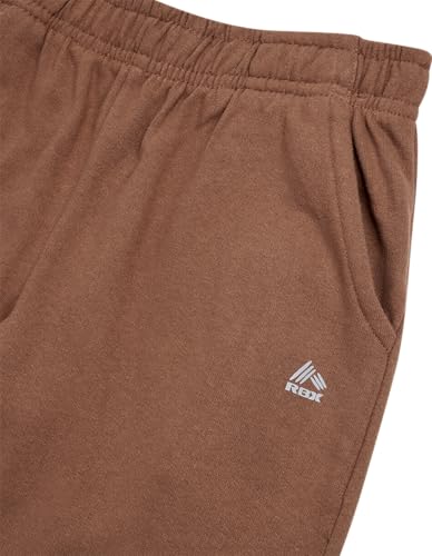 RBX Toddler Boys Jogger Pants - 2 Pack Fleece Pull On Athletic Joggers for Boys - Soft Everyday Toddler Jogger Pants (2T-7)3