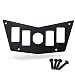 IZTOSS Dash Panel Aluminum plate for Polaris RZR 800 S 570 XP 900 no switches included