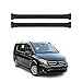 OMAC Dachträger Grundtäger kompatibel mit Mercedes Vito W447 2014-2025 Aluminium 75kg Schwarz 2tlg Offene Reling für Fahrradträger, Dachboxen, Skiträger Abschließbar