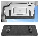 NYTKL Sun Visor Extender for Car, Anti-Glare Sunvisor Extension Shade Attachment for Safe Driving, Clip-On Sun Blocker Sunshade Extender Protect Driver Passenger from UV Rays (Dark Gray)