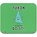 Produktbild utong Yukon Do It You Can Kanada Lustiger Humor Low Profile Dünne Mauspad Mousepad