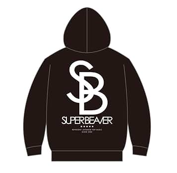 Amazon.co.jp: SUPER BEAVER ビックシルエット パーカ