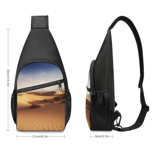 Bolso tipo bandolera Desert Landscape para deporte y trekking miniatura 4