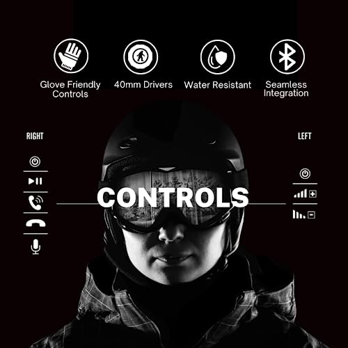 Outdoor Tech Chips Ultra 2.0, Premium Universal Helmet Audio System, Bluetooth Headset, True-Wireless Drop-in Audio for Snow - Image 4