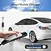 EZYEVY Level 2 EV Charger for Tesla 32 Amps 240V 7.68kW Moblile Electric Car Charger with NEMA 14-50 Plug with 25ft Cable Portable Electric Vehicle Home Charging Stations for Tesla Model Y/3/S/X