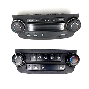 Air Conditioning Panel Switch AC Air Conditioning Switch Control Panel Old Compatible for Honda CRV 2007-2011with Display Screen