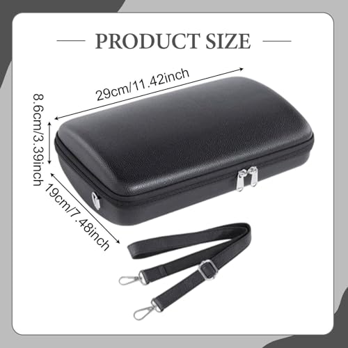 Colaxi Clarinet Case Clarinet Bag Protection Premium with Adjustable Shoulder Strap Travel Lightweight Modern Sturdy Case, Black - Thumbnail 3