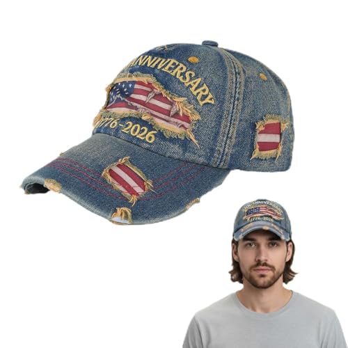 SENOY 4th of July Hat - American Flag USA Trucker