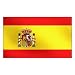 CafePress Autocollant rectangulaire pour pare-chocs de voiture Motif drapeau espagnol