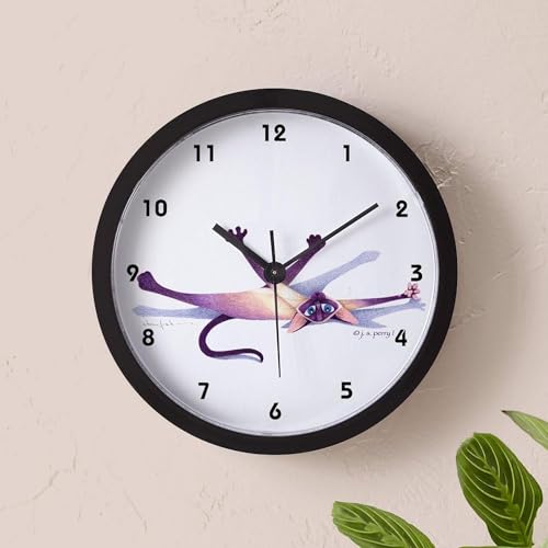 Reloj de pared analógico redondo 9.5" CaféPress miniatura 5