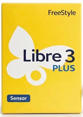 Libre 3 Plus sensor for diabetes monitoring with Arrowedge wipe and patch | Libre 3 Plus