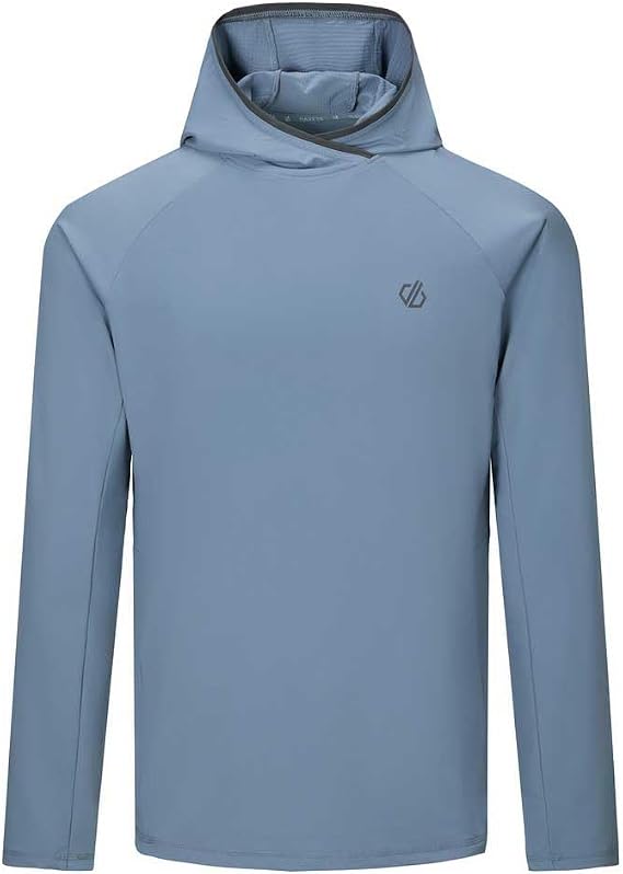 Dare2b Men's Sprint City Running Hoodie, Lightweight Quick Dry Gym Midlayer