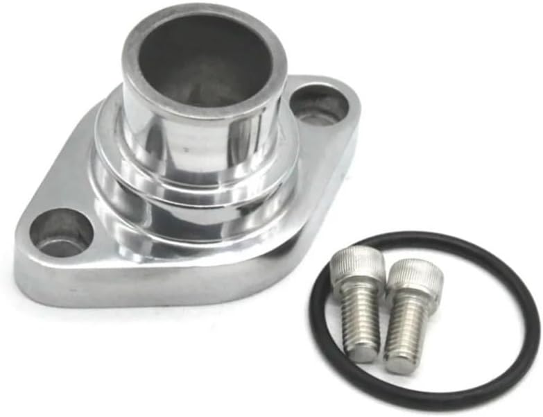 Fit For Chrome Water Neck Thermostat 318 340 383 440 Housing Gasket Bolts(1set silvery)