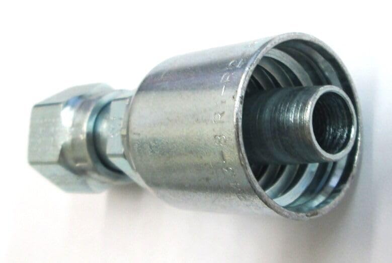 Generic HF 1JS43-12-12 - Parker 1JS43-12-12 Fitting 3/4'' Hose X 3/4'' Female Seal-Lok - Swivel - Long (Forseal/O-Ring Face)