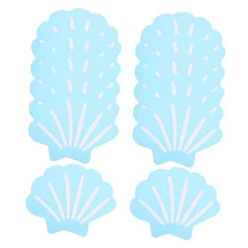 Beatifufu 12pezzi Sticker Antiscivolo Forma per Bagno Confezione da Adesivi Decorativi Resistenti per Vasca Doccia e Scale Design Creativo e Alta Adesività Protezione Antiscivolo per Adulti