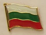 Lange Lebensdauer Pin Anstecker Flagge Fahne Bulgarien Nationalflagge Flaggenpin Badge Button Flaggen Clip Anstecknadel