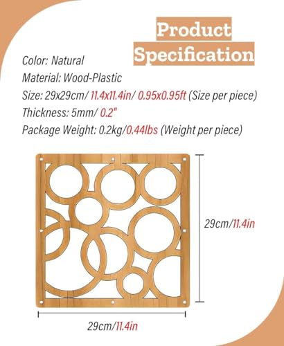 Paneles divisores de ambientes colgantes con acabado de madera premium para salones de diseño 4