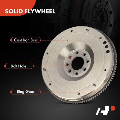 A-Premium Clutch Flywheel Compatible with Mini Cooper 2002 2003 2004 1.6L, 8 Bolt Holes, 103 Teeth, Replace# 11227624121 by A-Premium - Image 6