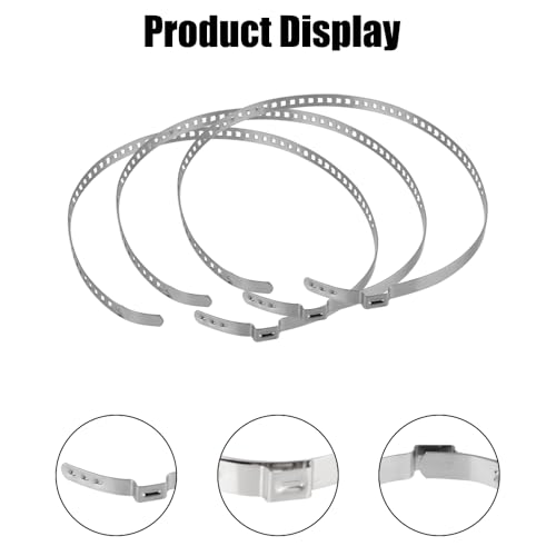 Abrazaderas CV de acero inoxidable para juntas homocinéticas de transmisión, kit de 20-120 mm 3