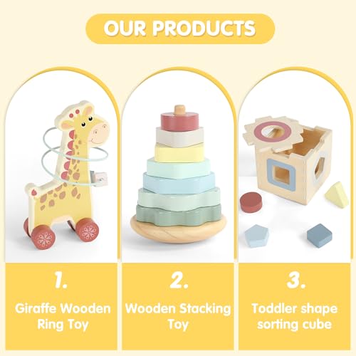 3-in-1 Wooden Baby Toys - image 6