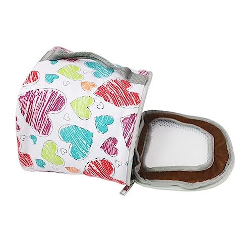 Ipetboom Bolsa Tote Com Zíper Da Guiné 3 Peças Pequena Bolsa De Transporte De Animais Alça Para Anim