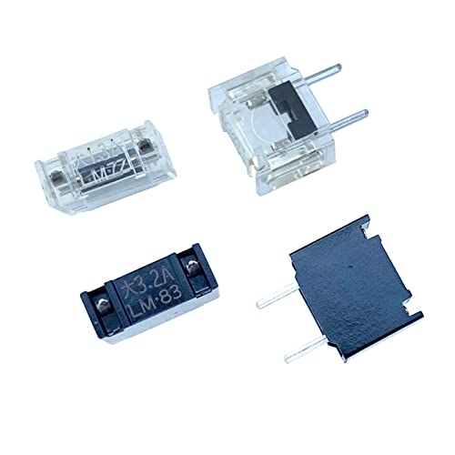 WHWRCADV 1pcs Machine Tool Fuse/Robot Arm Fuse/Fuse, 0.3A 0.5A 1A 1.3A 1.6A 2A 3.2A 4A 5A LM01/02/03/04/05/06/07/08/09/0X/0Y/0Z(LM1H,Transparent)