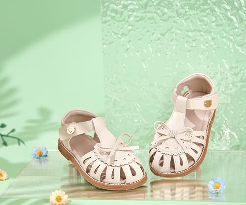 Image of GINFIVE Toddler Girls Sandals Girls Toddler Sandals Little Girls Kids Shoes