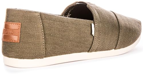 Image of TOMS Men's Alpargata Classic Slip-on Espadrille, Textile /Synthetic Upper