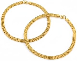 Traditional Kerala Anklets - Micro Gold Plated for Elegance and Tradition ā Jewellery for Women