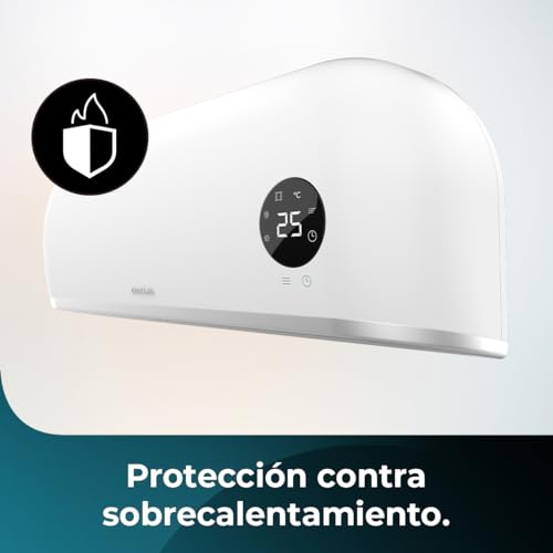 Miniatura 9 de Cecotec Calefactor Cerámico De Baño Readywarm 2000 Max Box Ceramic Con 2000 W, Pantalla Led, Mando A Distancia Y Protección Ipx2, 20 M2