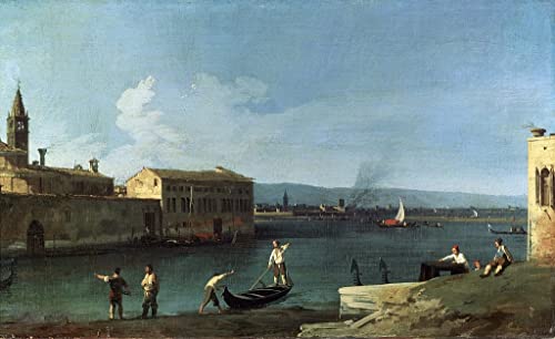 Peinture pour décoration salon Venise par Antonio Canal habiller un mur vide facilement